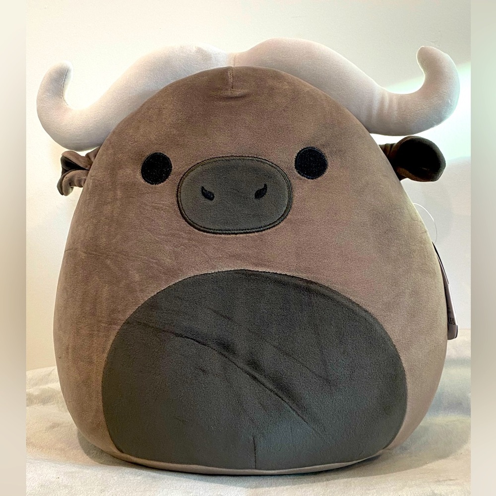 Squishmallows BODEN the Brown Water Buffalo SELECT SERIES ⭐️ NEW WITH TAGS! 12”